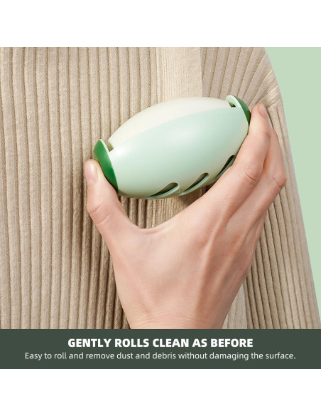 Rodillo Adhesivo Reutilizable Irokasbar Verde 6.5x10.1 cm