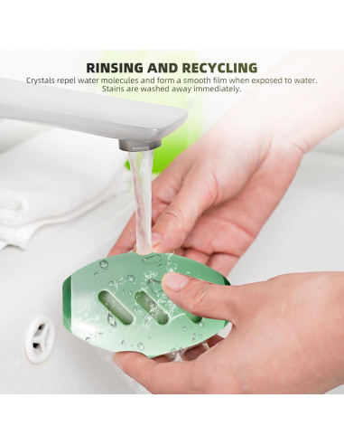 Rodillo Adhesivo Reutilizable Irokasbar Verde 6.5x10.1 cm