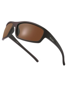 Gafas de sol deportivas POLARKING marrón polarizadas UV400