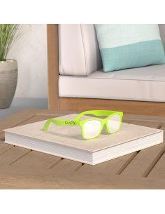 Gafas de Difracción GloFX Ultimate Verde 3D Prisma 2
