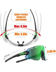 Gafas de Sol RT100 para Ciclismo - Protección UV 100% 2