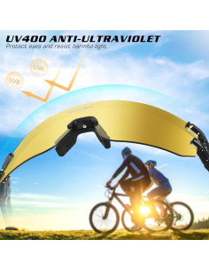 Gafas de Ciclismo BOLLFO Lentes Polarizados UV400 Unisex 2
