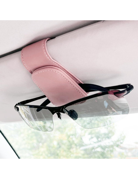 Soporte de Gafas de Sol para Coche CMWWYFC Rosa Magnético Soporte de Gafas de Sol para Coche CMWWYFC Rosa Magnético