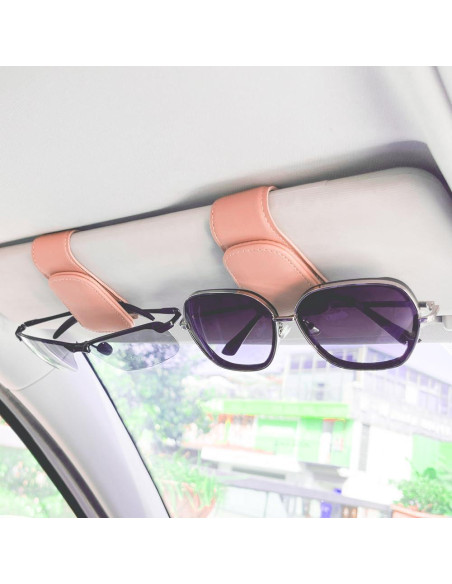 Soporte de Gafas de Sol para Coche CMWWYFC Rosa Magnético Soporte de Gafas de Sol para Coche CMWWYFC Rosa Magnético