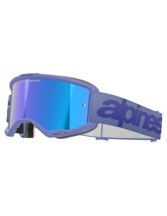 Gafas Alpinestars Vision 5 MX ATV MTB Púrpura Lente Azul