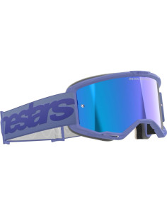 Gafas Alpinestars Vision 5 MX ATV MTB Púrpura Lente Azul 2