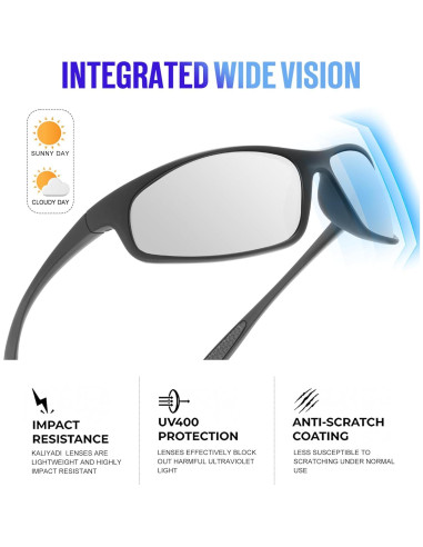 Gafas de Sol KALIYADI Polarizadas para Hombres UV