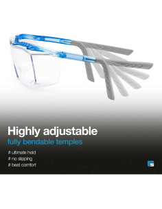 Gafas de Seguridad SolidWork Antivaho y Antirayaduras 2