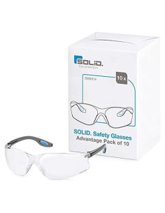 Gafas de seguridad SolidWork transparentes antiempañante