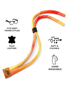 Correa para Gafas de Sol Pilotfish - Algodón Premium Naranja 2
