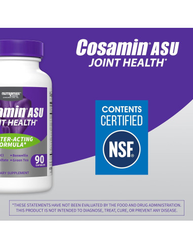 Suplemento Articular Nutramax Cosamin ASU 90 Cápsulas