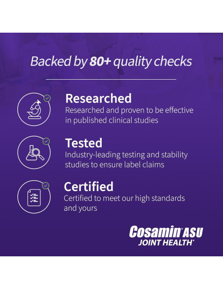 Suplemento Articular Nutramax Cosamin ASU 90 Cápsulas