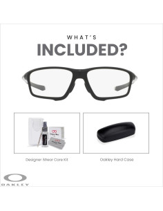 Gafas de sol Oakley Crosslink Zero OX8080 para hombres + Kit 2