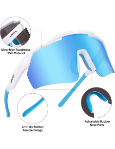 Gafas de sol polarizadas APEXUP UV400 para ciclismo y pesca 2