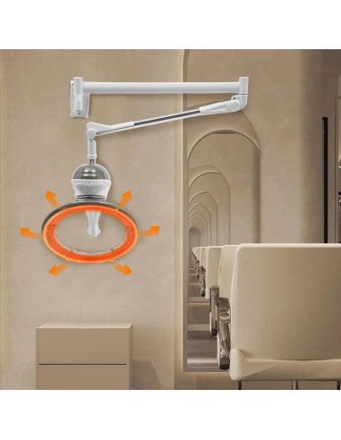 Máquina de Tratamiento Capilar Pwender 950W Montada en Pared