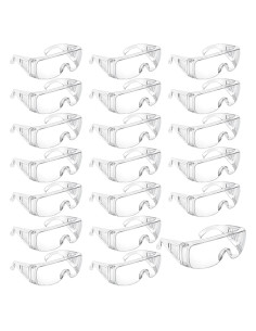 Gafas de Seguridad Queekay 20 Pares Anti Rayones y Impacto