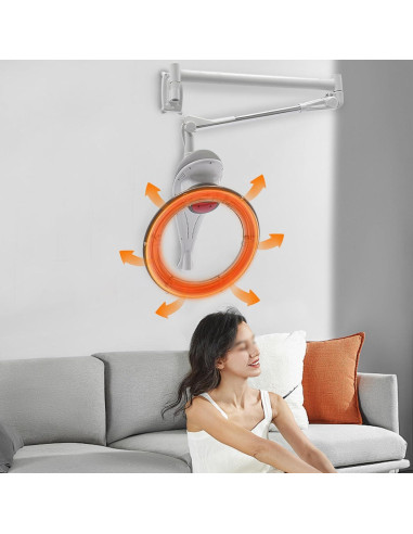 Máquina de Tratamiento Capilar Pwender 950W Montada en Pared