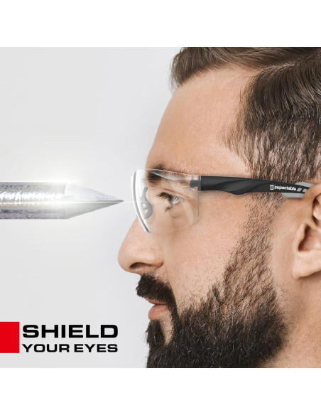 Gafas de Seguridad Impactables Antivaho UV - Impactable