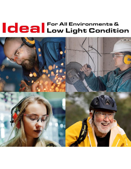 Gafas de Seguridad Impactables Antivaho UV - Impactable