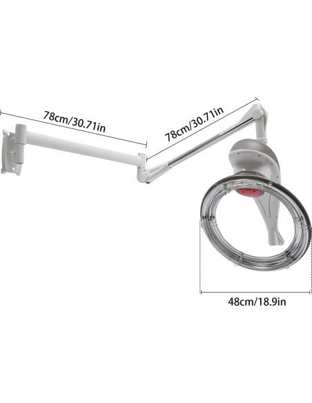 Máquina de Tratamiento Capilar Pwender 950W Montada en Pared
