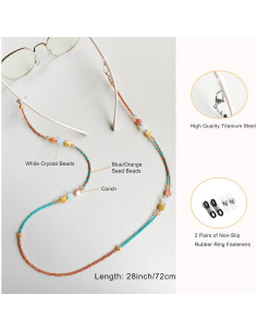 Cadena de Gafas Bead YN01 para Mujeres - Antideslizante 2