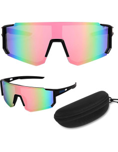 Gafas de Ciclismo Polarizadas Unisex UV400 - Paquete de 3 2