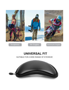 Gafas de motocross BATFOX F816 UV400 ligeras y seguras 2