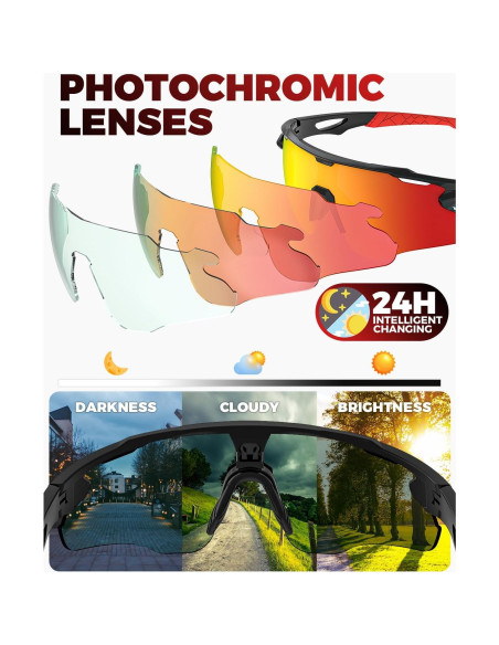 Gafas de Ciclismo VICTGOAL Va309 Fotocromáticas UV400