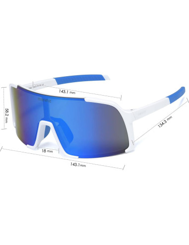 Gafas de sol deportivas Maivnz 882 UV400 para ciclismo