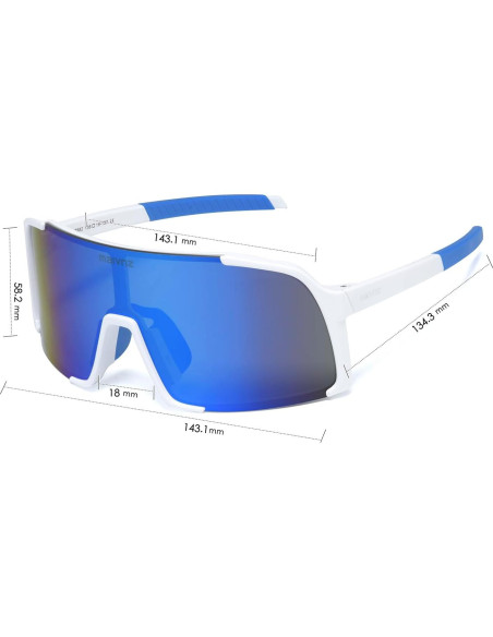 Gafas de sol deportivas Maivnz 882 UV400 para ciclismo