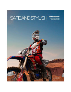 Gafas de Motocross BATFOX F816 UV Protección Antideslizante 2