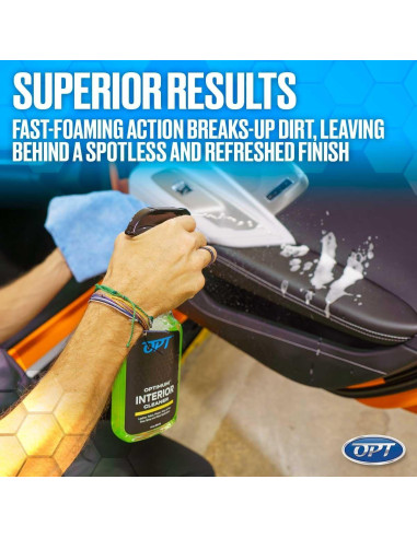 Kit de Lavado de Auto Optimum ONR 32 oz + Limpiador Interior 17 oz