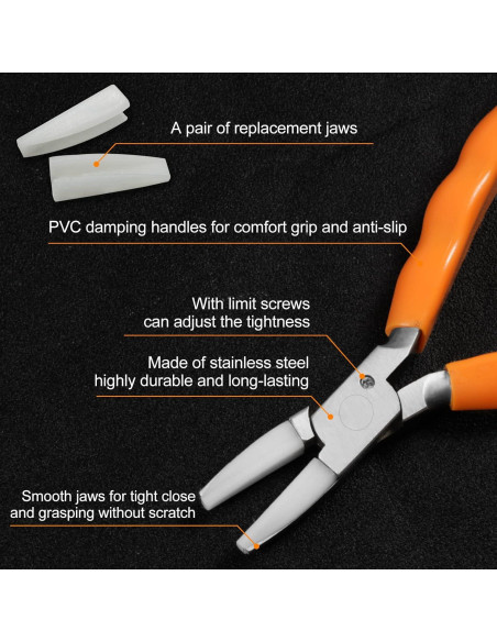 Alicate Plano SPEEDWOX 15.6 cm Acero Inoxidable para Gafas