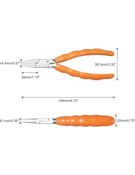 Alicate Plano SPEEDWOX 15.6 cm Acero Inoxidable para Gafas