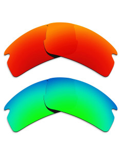 Lentes de Reemplazo Polarizados Alphax para Oakley Flak 2.0