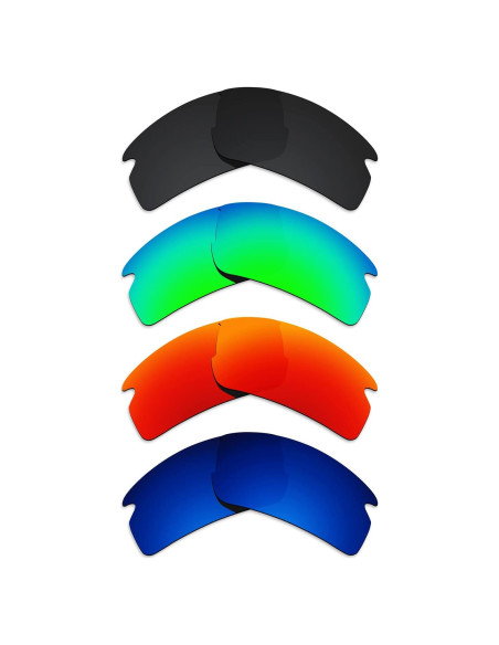 Lentes de Reemplazo Polarizados Alphax para Oakley Flak 2.0