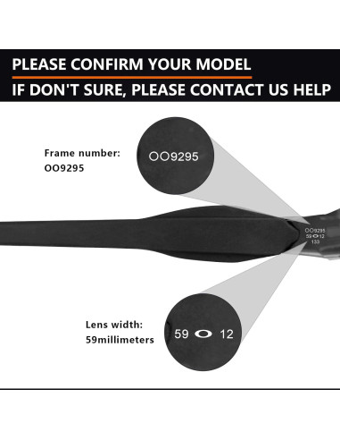 Lentes de Reemplazo Polarizados Alphax para Oakley Flak 2.0