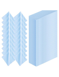 300 Paños de Microfibra para Gafas Leelosp Cielo Azul