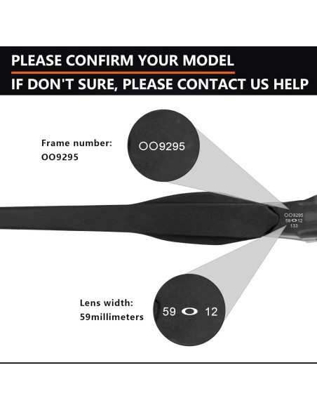 Lentes Polarizados Alphax para Oakley Flak 2.0 - Azul Hielo