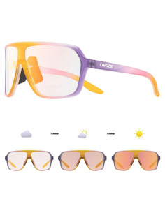 Gafas de Ciclismo KAPVOE Fotoquímicas UV400 Unisex