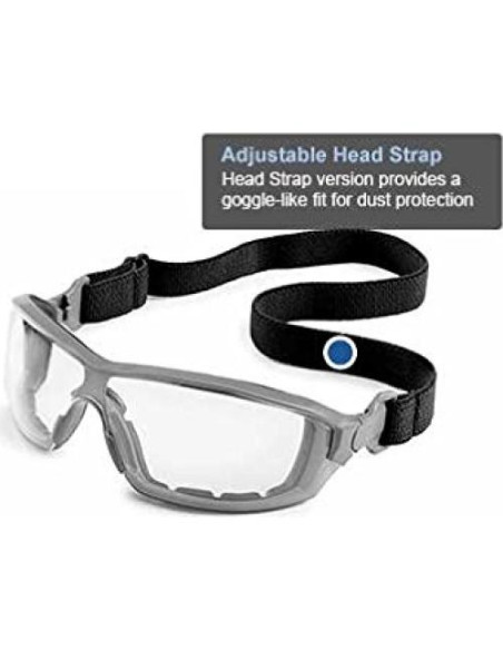 Gafas de Seguridad Gateway Safety 22ST79 con Correa - Lente Clear FX2