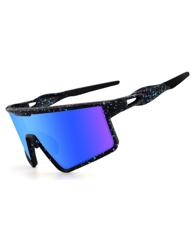 Gafas de Ciclismo Xiyalai UV400 para Adultos Azul