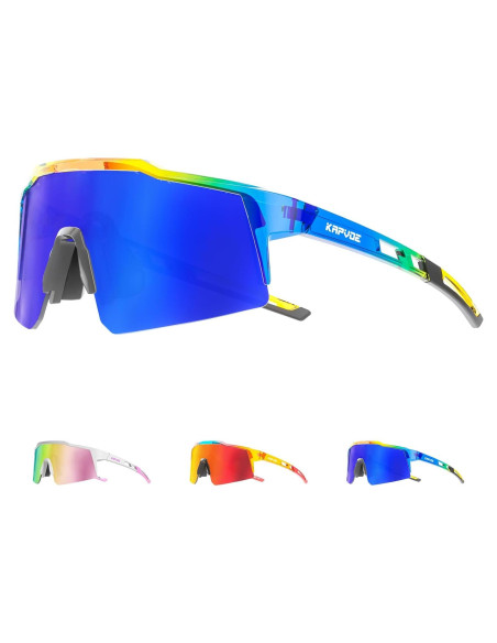 Gafas de sol KAPVOE polarizadas para ciclismo y deportes - K9023 Gafas de sol KAPVOE polarizadas para ciclismo y deportes - K9023