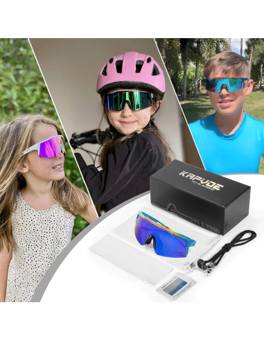 Gafas de sol KAPVOE polarizadas para ciclismo y deportes - K9023