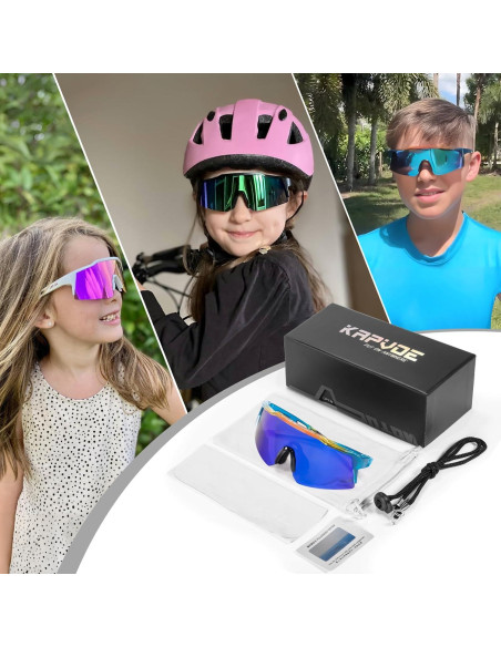 Gafas de sol KAPVOE polarizadas para ciclismo y deportes - K9023 Gafas de sol KAPVOE polarizadas para ciclismo y deportes - K9023