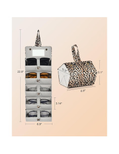 Organizador de Gafas de Sol CO-Z Plegable 5 Compartimentos 2