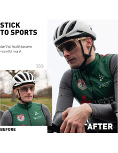 Gafas de Ciclismo SCVCN Fotoquímicas UV400 Ajustables 2