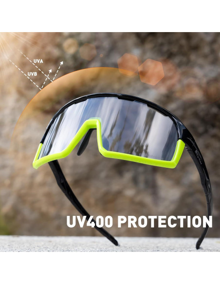 Gafas de Ciclismo SCVCN Fotoquímicas UV400 Ajustables