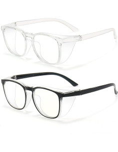 Gafas de seguridad Outray 2 pares antiempañantes y luz azul 2