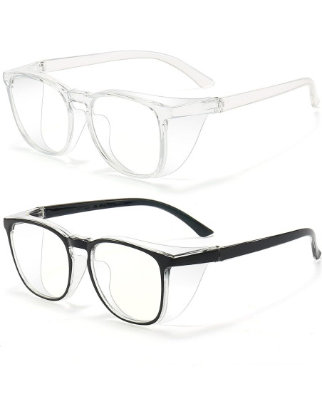 Gafas de seguridad Outray 2 pares antiempañantes y luz azul